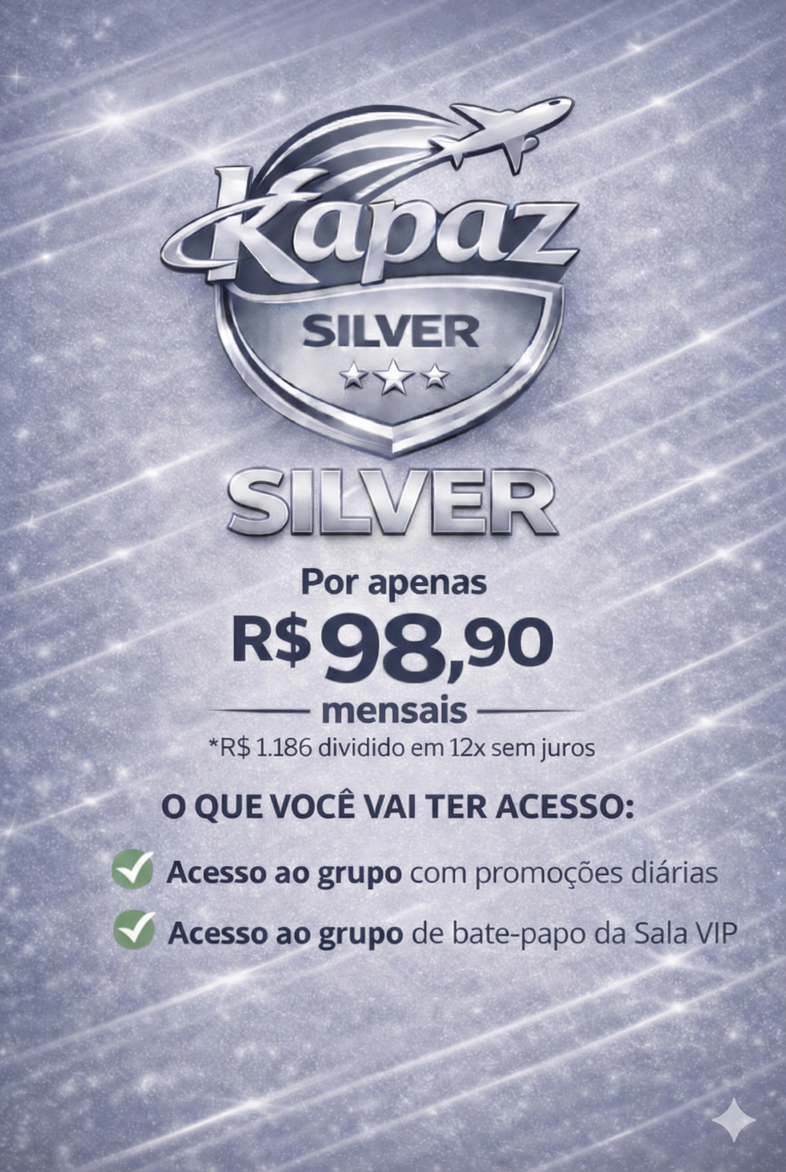 Plano Silver Kapaz Milhas